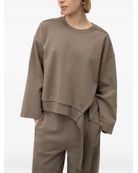 BOSS - Asymmetric-Hem Sweater - Lyst