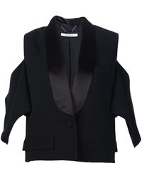Givenchy Stylised Tuxedo Blazer - Black