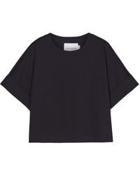 Closed - T-shirt Turn Up in cotone biologico - Lyst