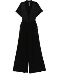 Norma Kamali - Combinaison Geralyn À Rayures - Lyst