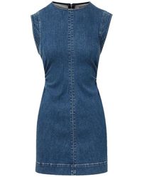 Veronica Beard - Imara Denim Mini Dress - Lyst