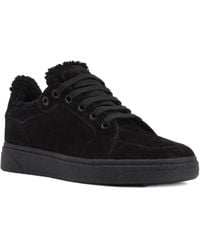 Giuseppe Zanotti - Low-Top-Sneakers aus Wildleder - Lyst