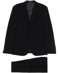 Emporio Armani - Wool Single-Breasted Suit - Lyst