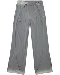 DIESEL - Pantalones de chándal P-Topahoop-N1 rasgados - Lyst