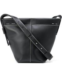 Proenza Schouler - Proenza Schouler Label Mini Barrow Leather Bucket Bag - Lyst