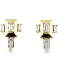 YEPREM - 18K And Strada Diamond Earrings - Lyst