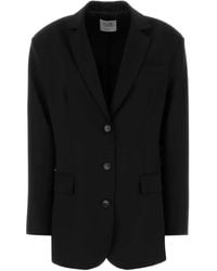 LE SULLY STUDIO - Single-Breasted Wool-Blend Blazer - Lyst