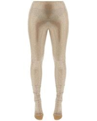 GIUSEPPE DI MORABITO - Crystal-Embellished Leggings - Lyst