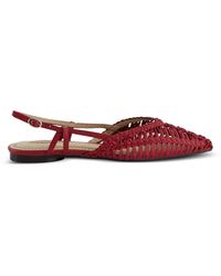 Corina - Gewebte Slingback-Ballerinas - Lyst