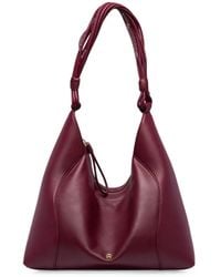 Aigner - Large Giara Leather Shoulder Bag - Lyst