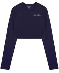 Sporty & Rich - ロゴ ロングtシャツ - Lyst