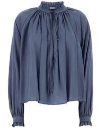 PT Torino - Ruffled Blouse - Lyst