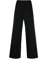 Forte Forte - Pantaloni A Vita Bassa Con Cristalli - Lyst