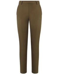 Pinko - Seam-Detail Belt-Loop Trousers - Lyst