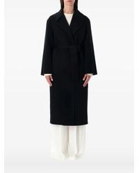Alberta Ferretti - Cappotto A Portafoglio Con Cintura - Lyst