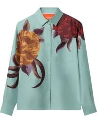 La DoubleJ - Hemd Mit Blumen-Print - Lyst