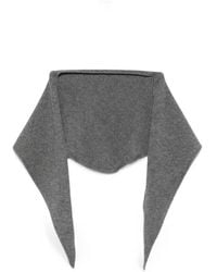 Be You - Fine-Knit Triangular Scarf - Lyst