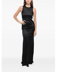 Givenchy - Jurk Met Doorzichtig Vlak - Lyst