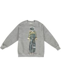 DRx FARMAxY FOR LN-CC - Graphic-Print Crew-Neck Sweatshirt - Lyst