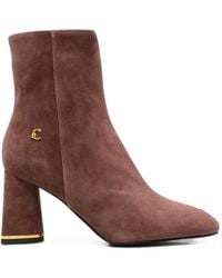 Coccinelle - Suede Ankle Boots - Lyst