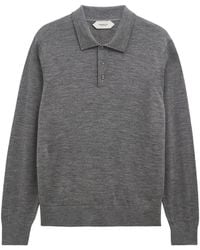 Pringle of Scotland - Polo-Collar Merino Wool Jumper - Lyst