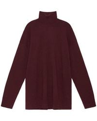 Maliparmi - Pull Côtelé À Col Roulé - Lyst