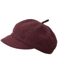 Maison Michel - Juju Logo-Plaque Cap - Lyst