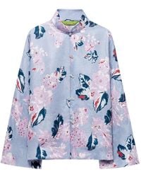 Shanghai Tang - Scholar Floral-Jacquard Jacket - Lyst