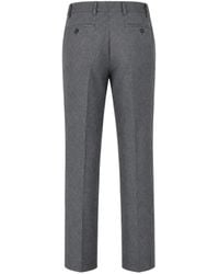 Tombolini - Pressed-Crease Trousers - Lyst