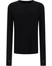 Thom Krom - T-Shirt Met Lange Mouwen En Duimlus - Lyst