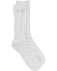 Maje - Socken Aus Lurex - Lyst