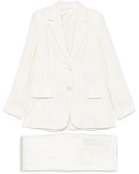 Max Mara - Striped Suit - Lyst