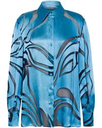 Alberta Ferretti - Button-Down Overhemd - Lyst