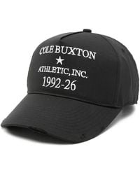Cole Buxton - Embroidered Distressed Baseball Cap - Lyst