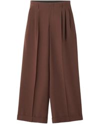 Lanvin - Pleated-Front Trousers - Lyst