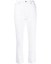7 For All Mankind - Cropped Jeans - Lyst