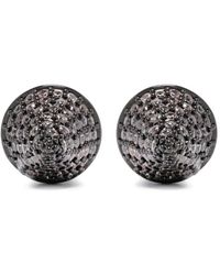 Eddie Borgo - Pavé Cone Stud Earrings - Lyst