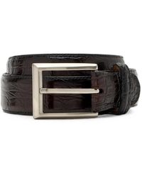Magnanni - Cocoarcade Crocodile-Effect Leather Belt - Lyst