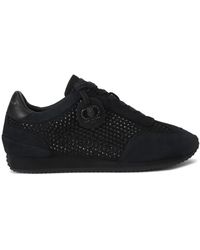 Kurt Geiger - Suede Embellished Chelsea Sneakers - Lyst