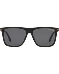 Tom Ford - Eckige Ft0832-N Sonnenbrille - Lyst