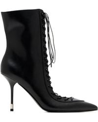 Femme LA - Salem Lace-Up Boots - Lyst
