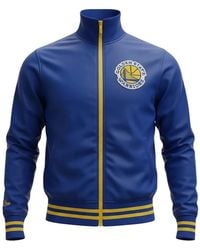 Mitchell & Ness - Nba Golden State Warriors Wotrack Track Jacket - Lyst