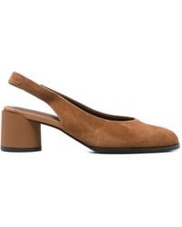 Linda Baumann - Slingback Block-Heel Pumps - Lyst