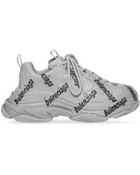 Balenciaga - Triple S Sneakers Met Logoprint - Lyst