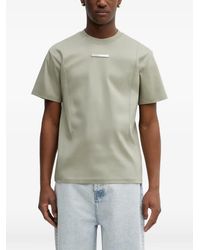 HELIOT EMIL - Logo-Plaque T-Shirt - Lyst
