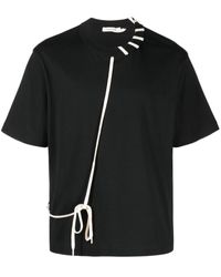 Craig Green - T-Shirt mit Schnürsenkel-Detail - Lyst