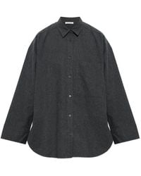 By Malene Birger - Derris Flannel Cotton Shirt - Lyst