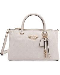 Guess - Anise Logo-Embossed Tote Bag - Lyst