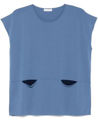 Le Tricot Perugia - Short-Sleeve Top - Lyst