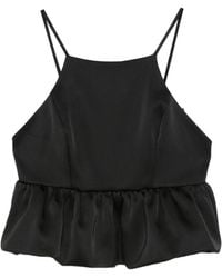 Sandro - Camisole-Top Mit Rüschen - Lyst